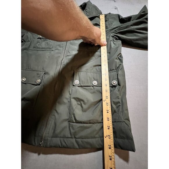 Dsquared2 Jacket Men's XL Green Pocketed Insulated Long Sleeve READ - Picture 13 of 15